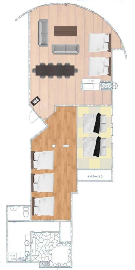Appartement David No Yakata à Yufu Extérieur photo